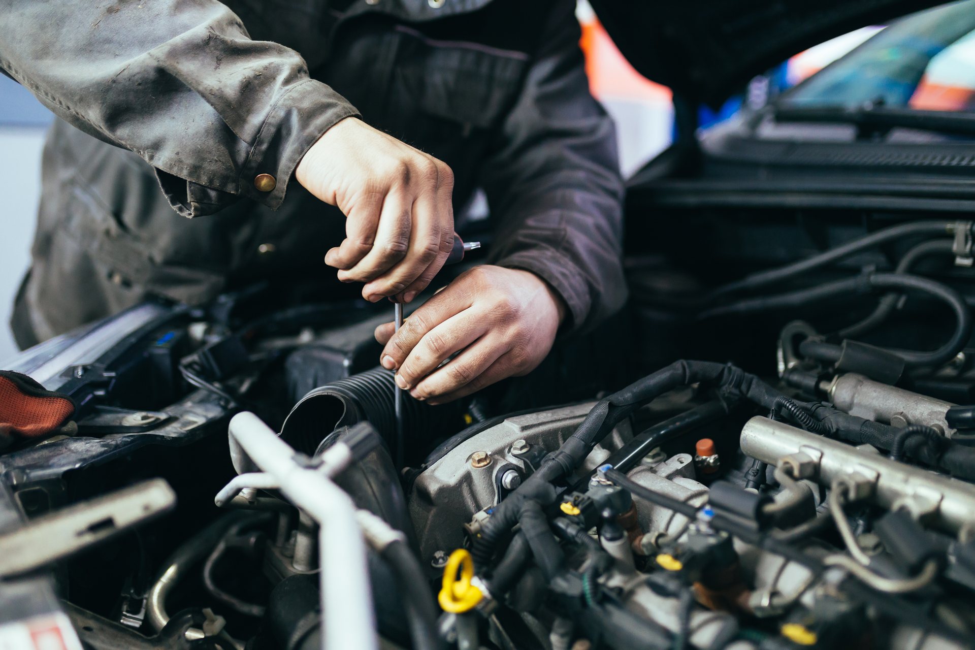 Vehicle servicing at Oxford MVS
